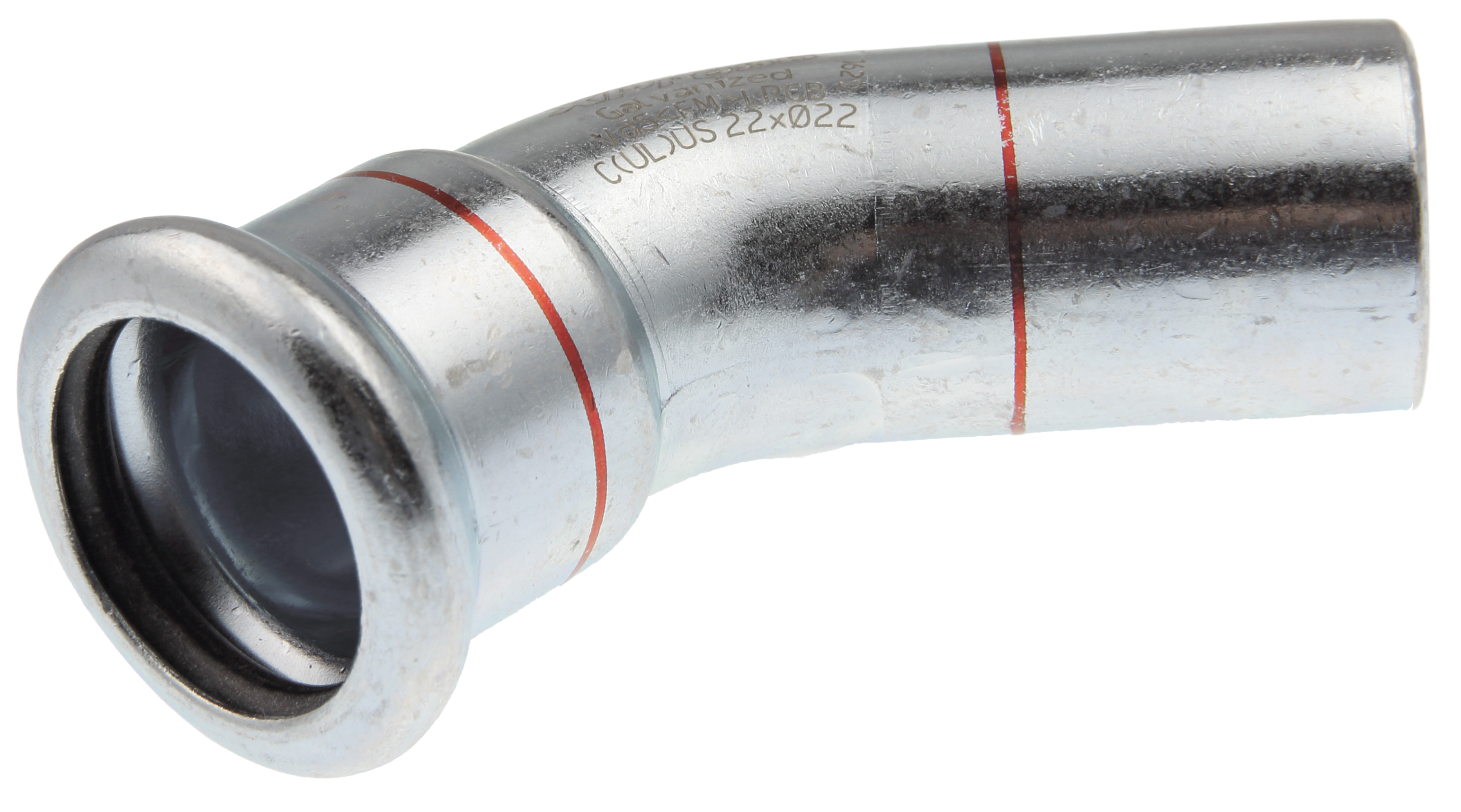 VSH XPress Elförzinkad böj 45º FØ