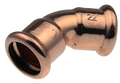 VSH XPress Koppar böj 45º FF 2M
