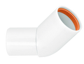Böj 45° instick/slätända, PP, Faluplast
