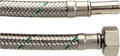 R15X12MM WC.SLANG SPX8 L=0.3M-0.5M. 15 LEK.MUTTER/12MM SLÄTÄNDE