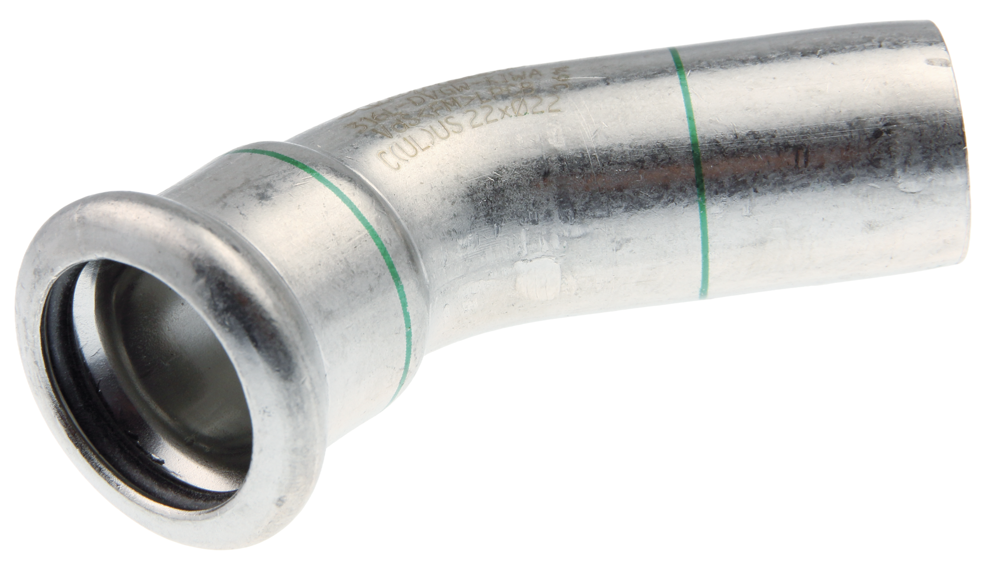 VSH XPress Rostfri böj 45º FØ