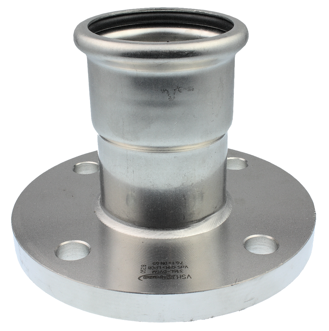 VSH XPress Rostfri flänsövergång PN16