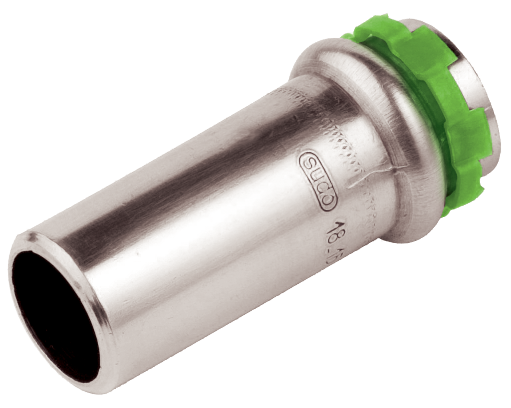 VSH SudoPress Förkromad koppar Förminskning 1 muff 15x12