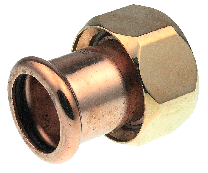 VSH XPress Koppar övergång med lekande mutter FF