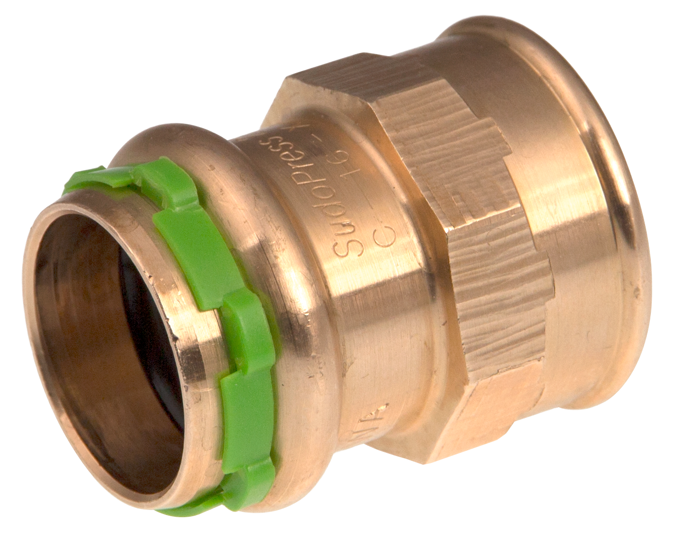 VSH SudoPress Koppar övergångsmuff inv gga