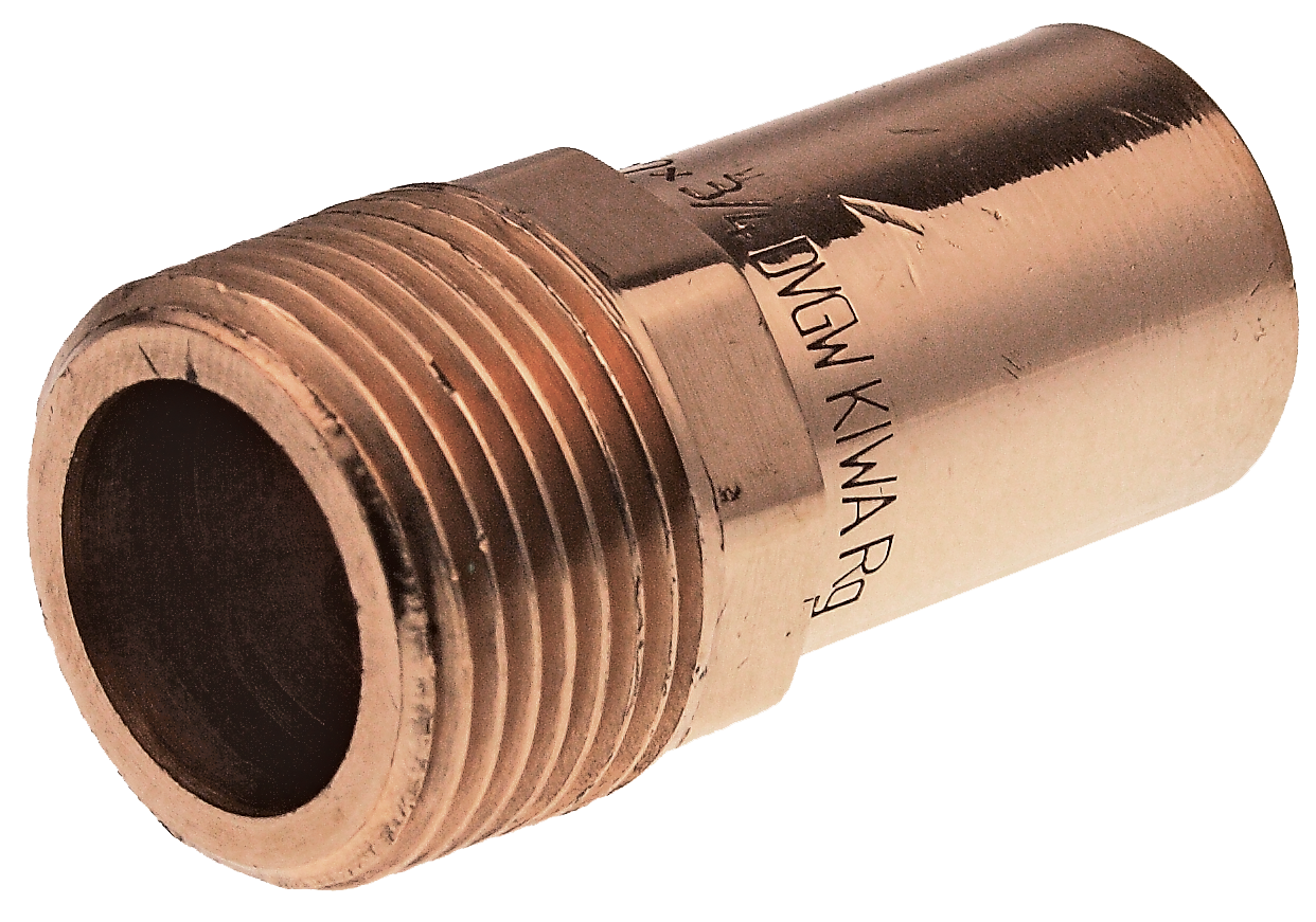 VSH XPress Koppar övergångsnippel ØM