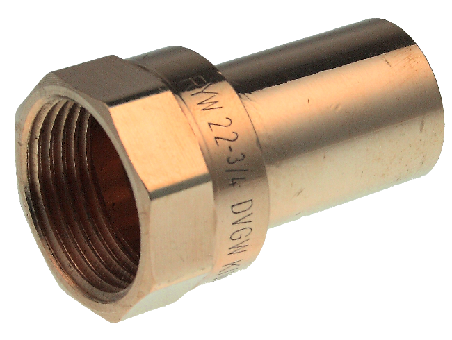 VSH XPress Koppar övergångsnippel ØF