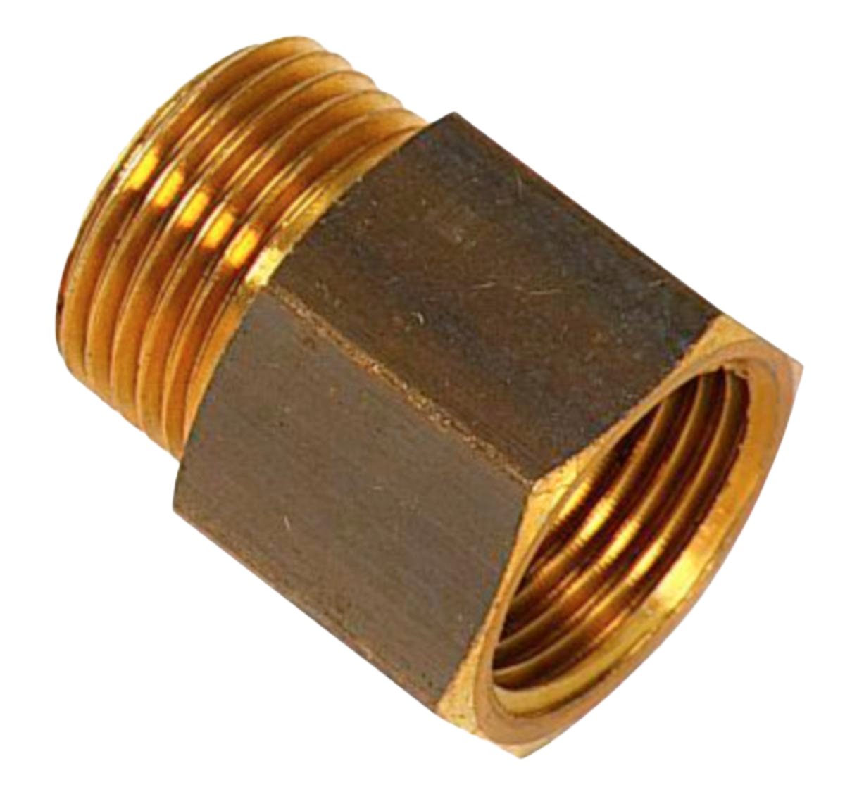 Nippel, in- och utvändig gänga ("skojarnippel"), oförminskade