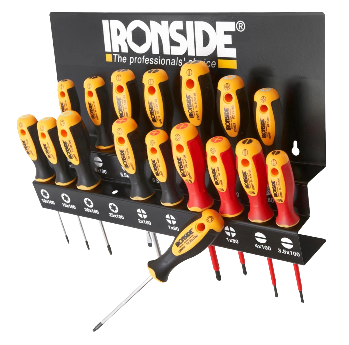 Skruvmejselsats Ironside XXL