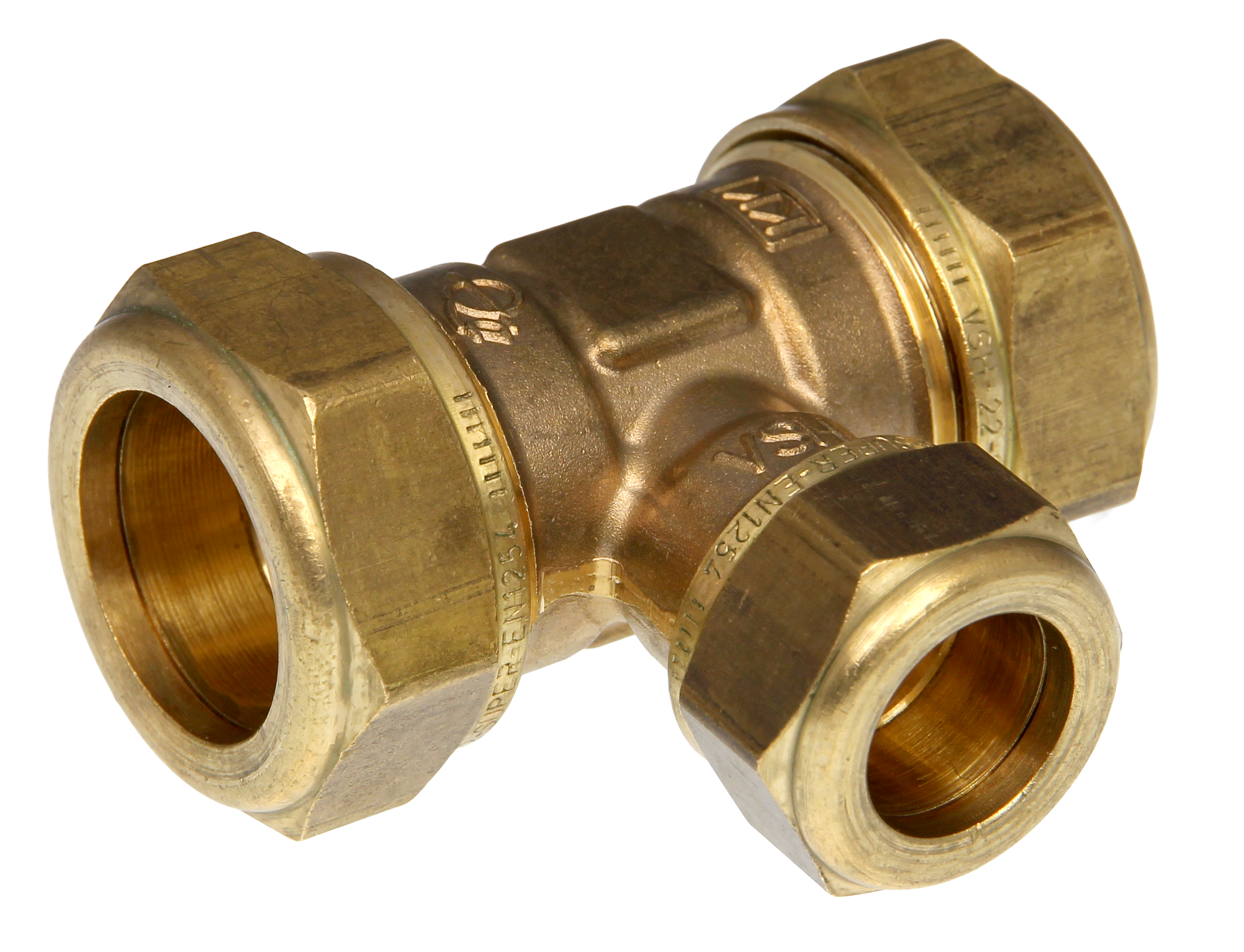 VSH Super reducerat T-koppling DZR