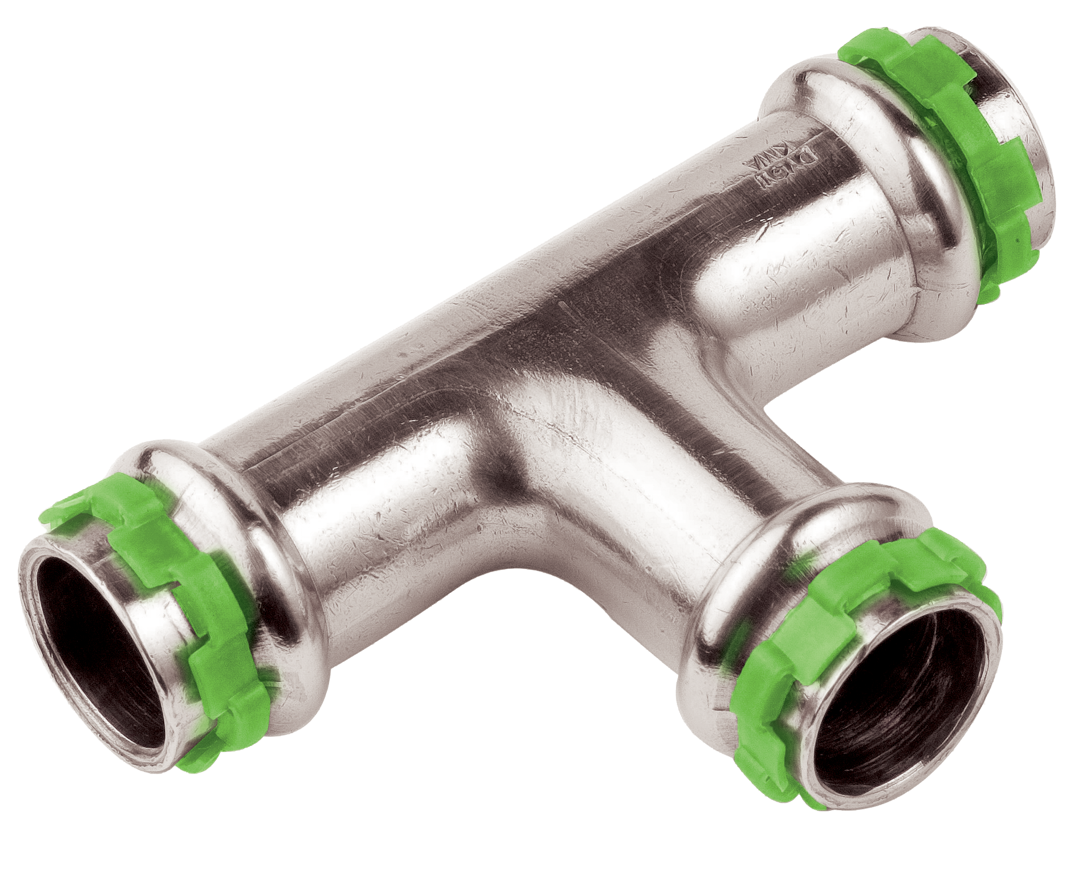 VSH SudoPress Förkromad koppar T-rör