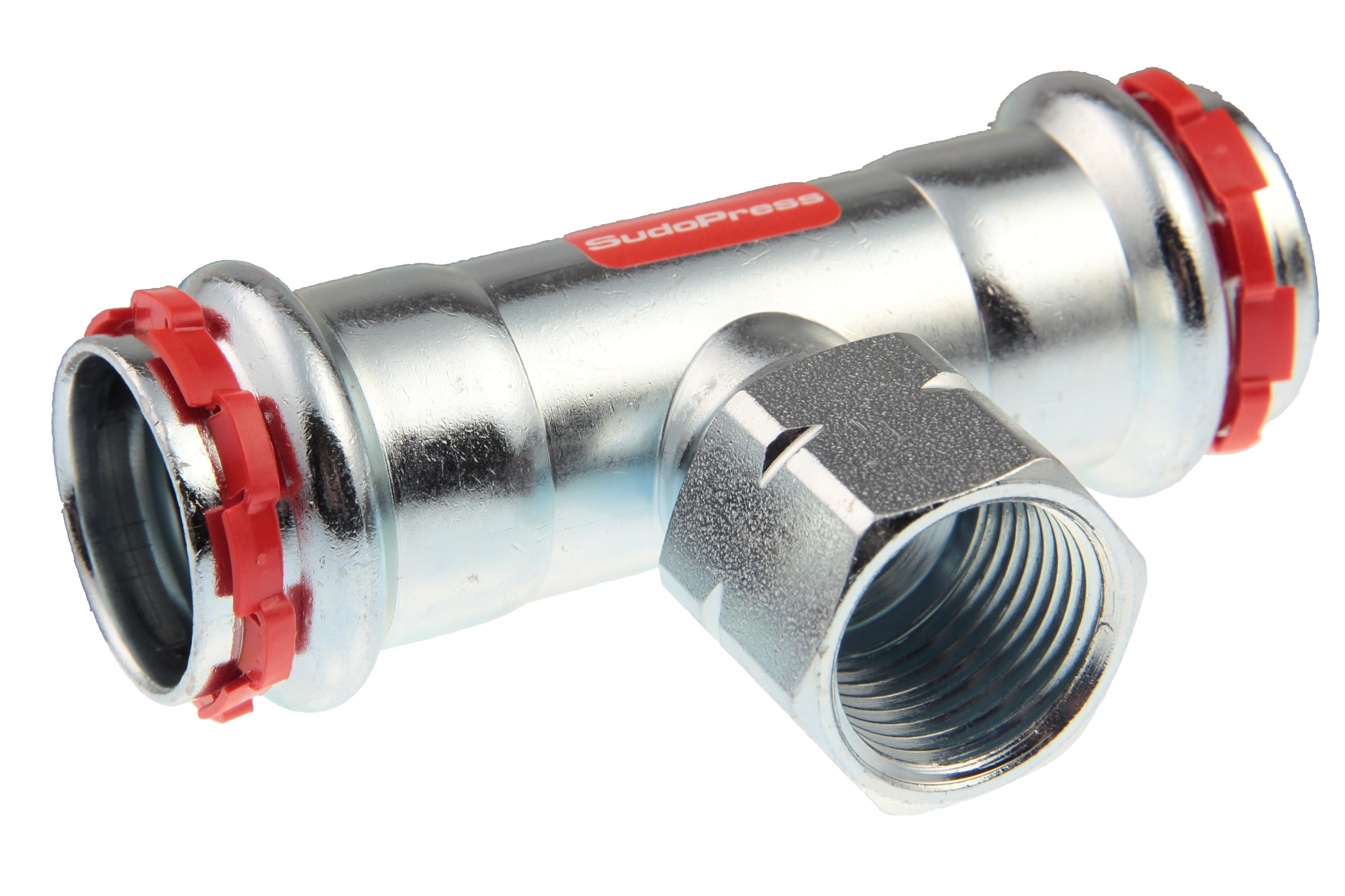 VSH SudoPress Elförzinkat T-rör inv gga