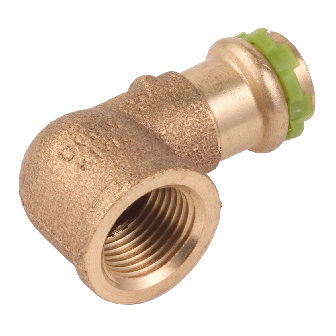 VSH SudoPress Koppar vinkelövergång 90º inv gga