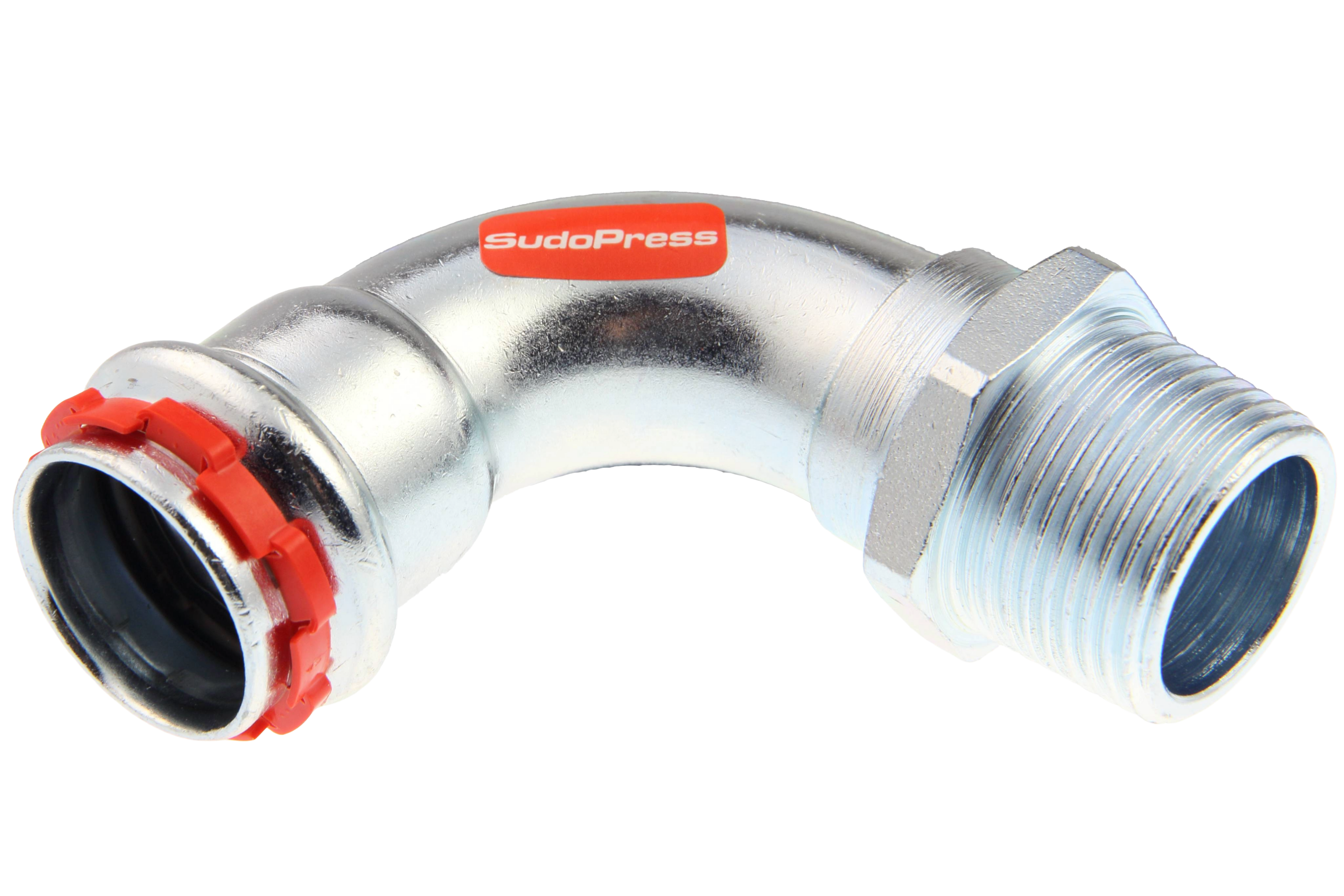 VSH SudoPress Elförzinkad böj 90º utv gga